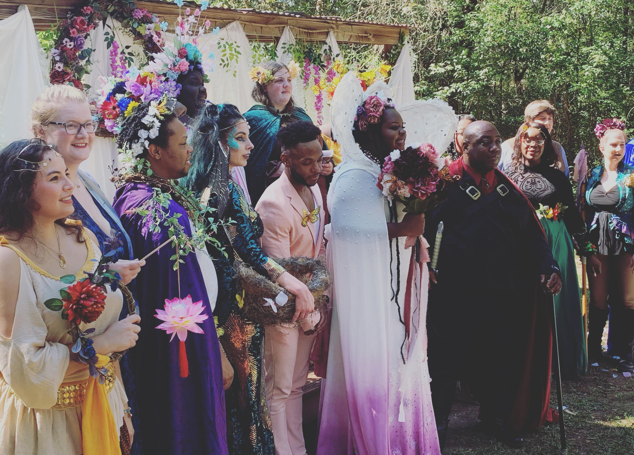 Fantasy Gathering in the Woods